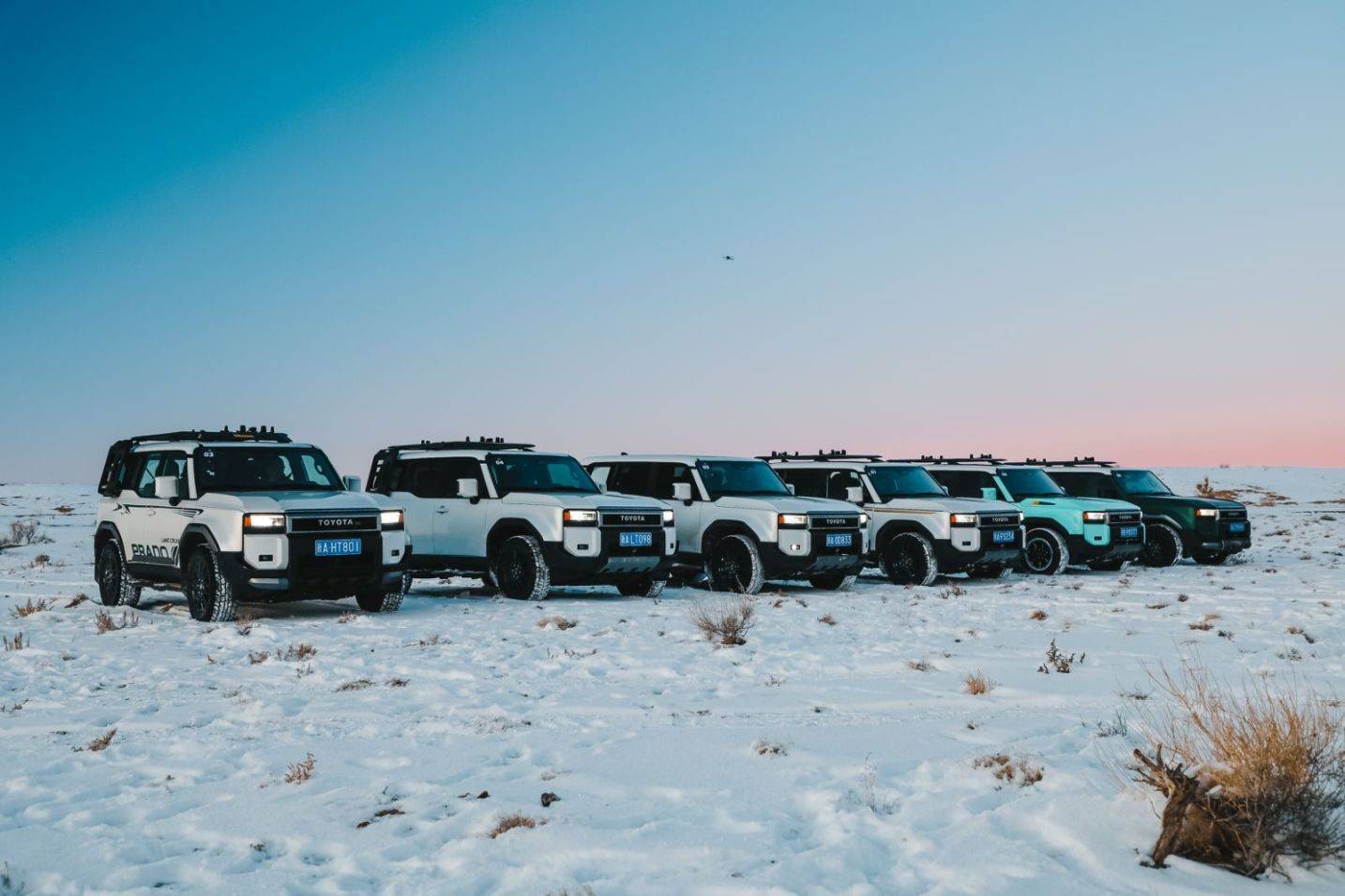 穿荒漠過雪原!一汽豐田SUV英雄會點燃“熱雪燃冬”