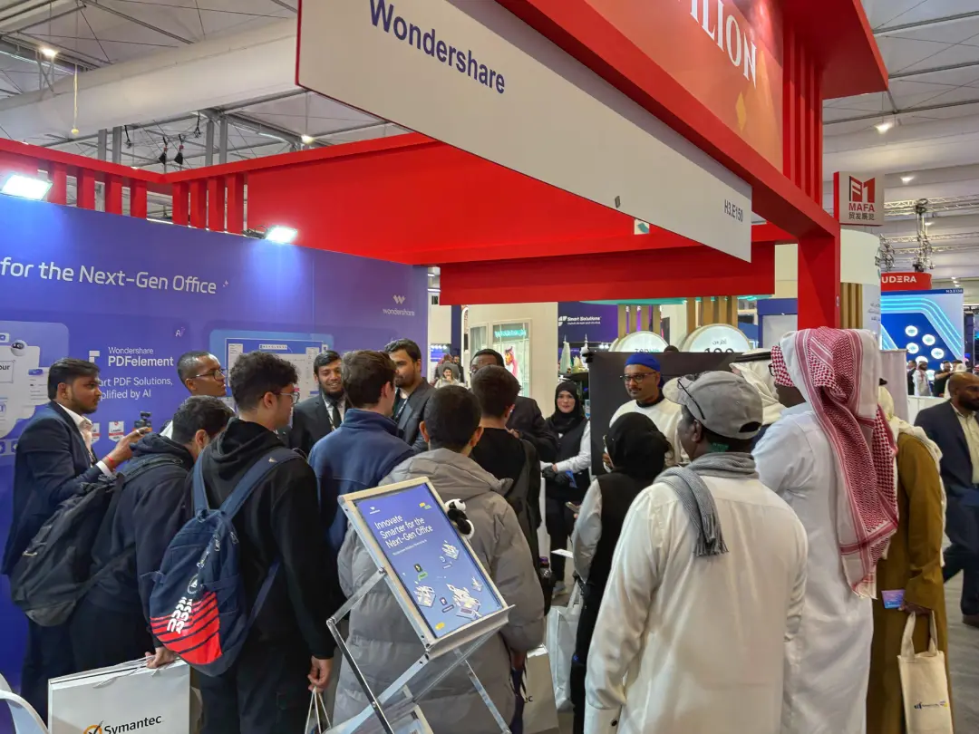 （萬興科技參展中東leap2025）