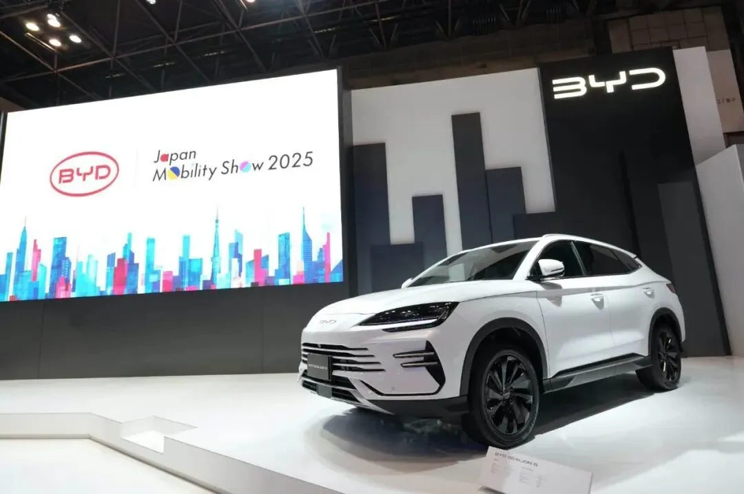 圖｜比亞迪2025年東京車展現場圖